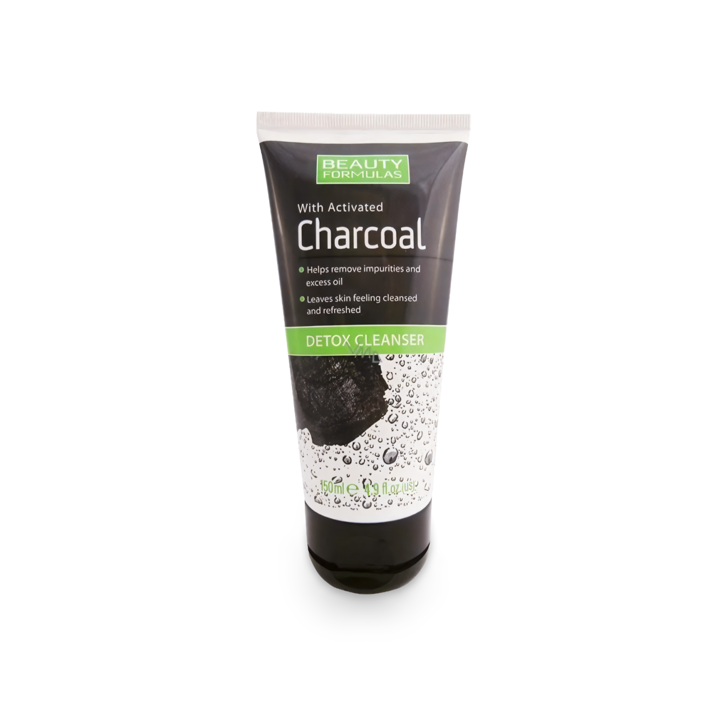BEAUTY FORMULAS - Charcoal DETOX CLEANSER - 150mL