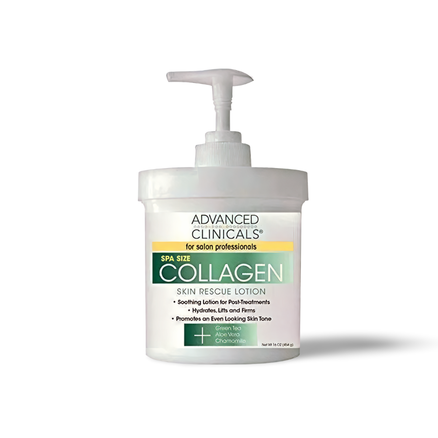 ADVANCED CLINICALS COLLAGEN SKIN RESCUE LOTION - 454g