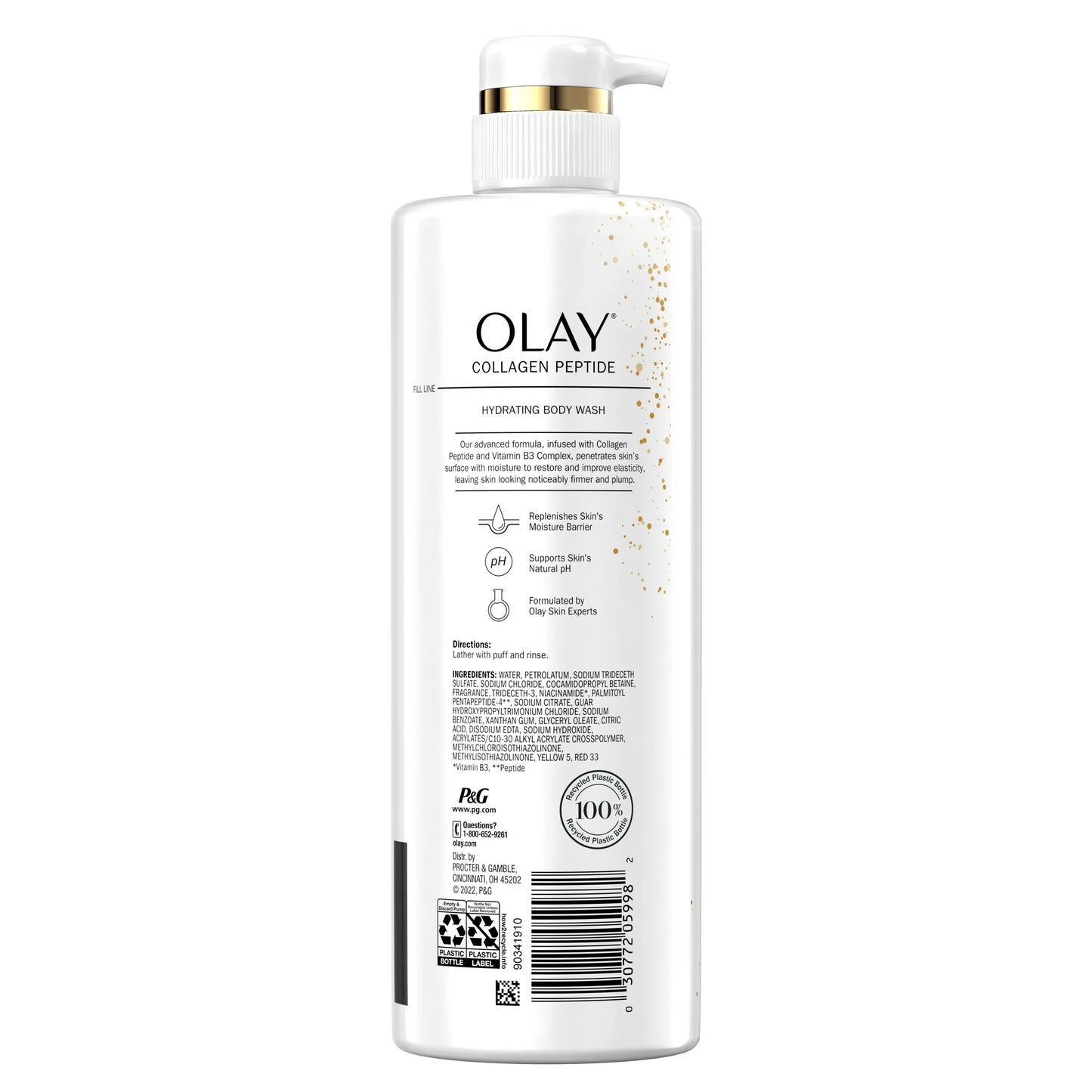OLAY COLLAGEN PEPTIDE BODY WASH - 768ml