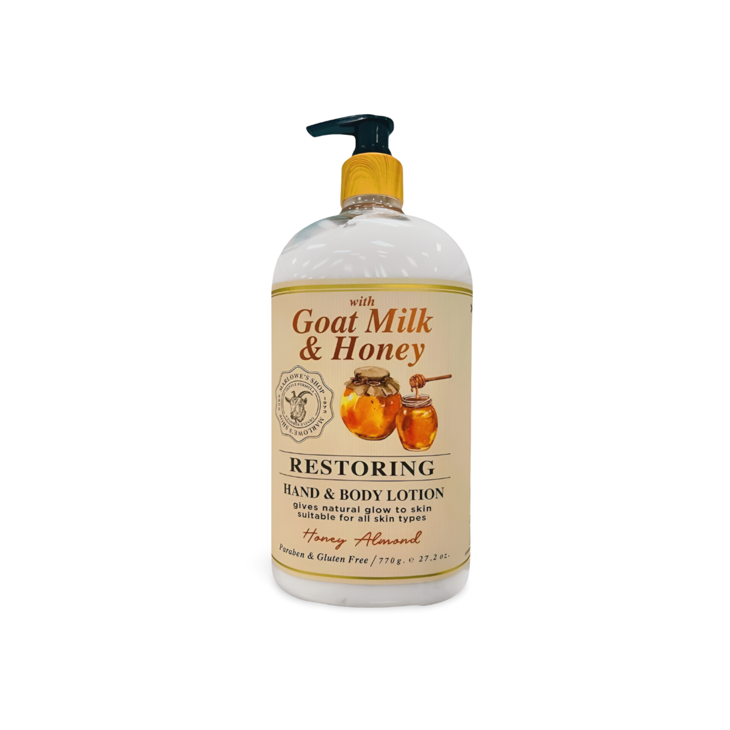 Goat Milk & Honey RESTORING HAND & BODY LOTION - 765g