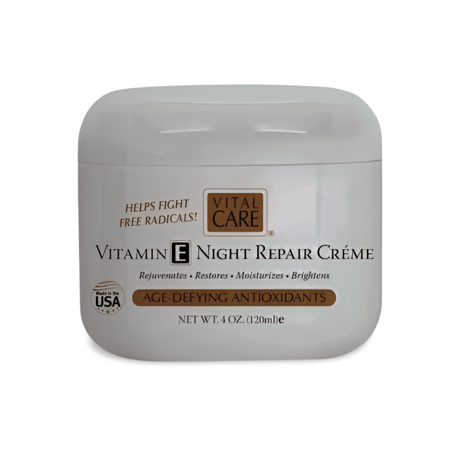 VITAL CARE - VITAMIN E NIGHT REPAIR CREME VITAL CARE - 120ml