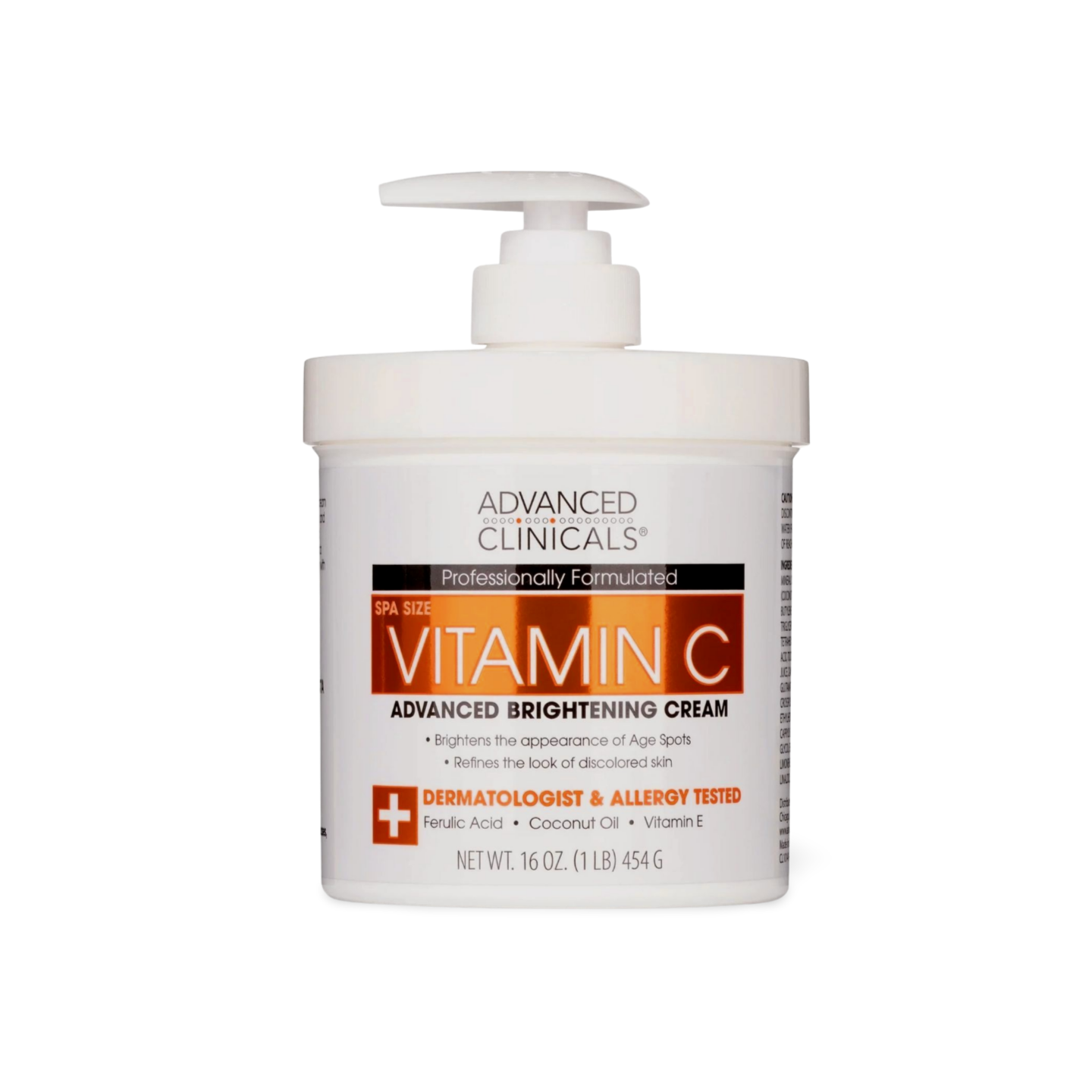 ADVANCED CLINICALS (SPA SIZE) VITAMIN C - 454g
