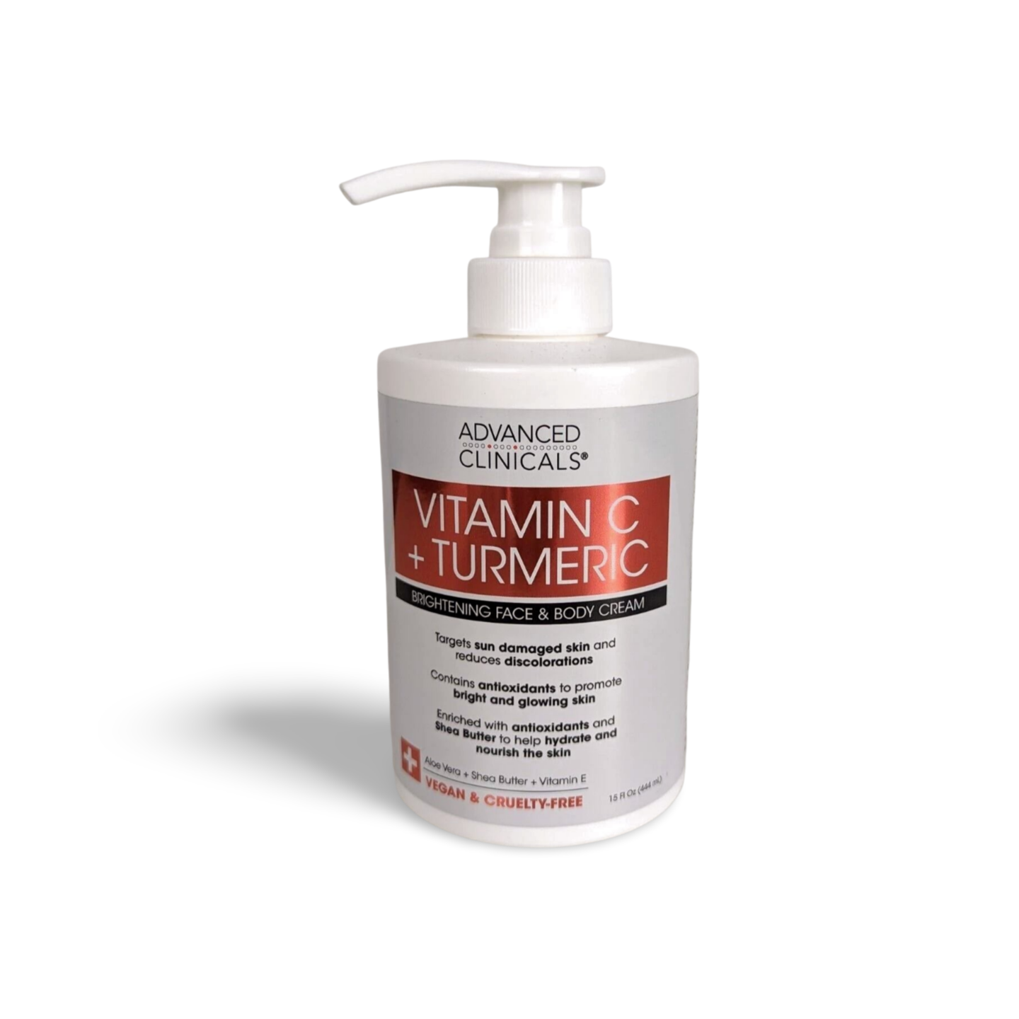 ADVANCED CLINICALS VITAMIN C + TURMERIC - 444ml
