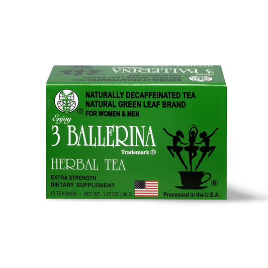 3 BALLERINA HERBAL TEA - 12 TEA BAGS