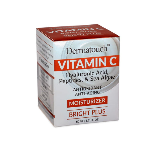 Dermatouch - VITAMIN C Hyaluronic Acid, Peptides & Sea Algae MOISTURIZER - 47mL