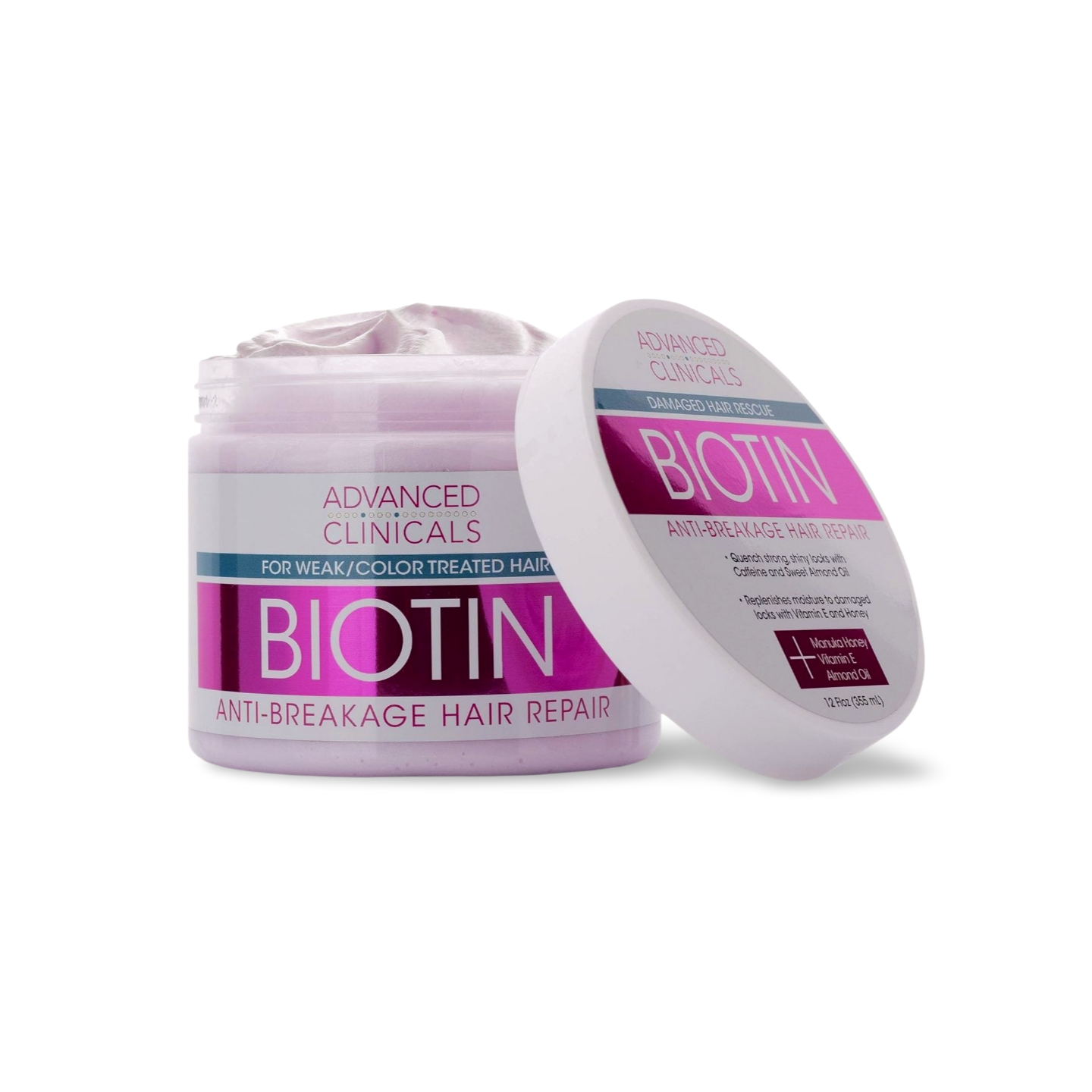 ADVANCED CLINICALS - BIOTIN ANTI-BREAKAGE HAIR MASK - 340g
