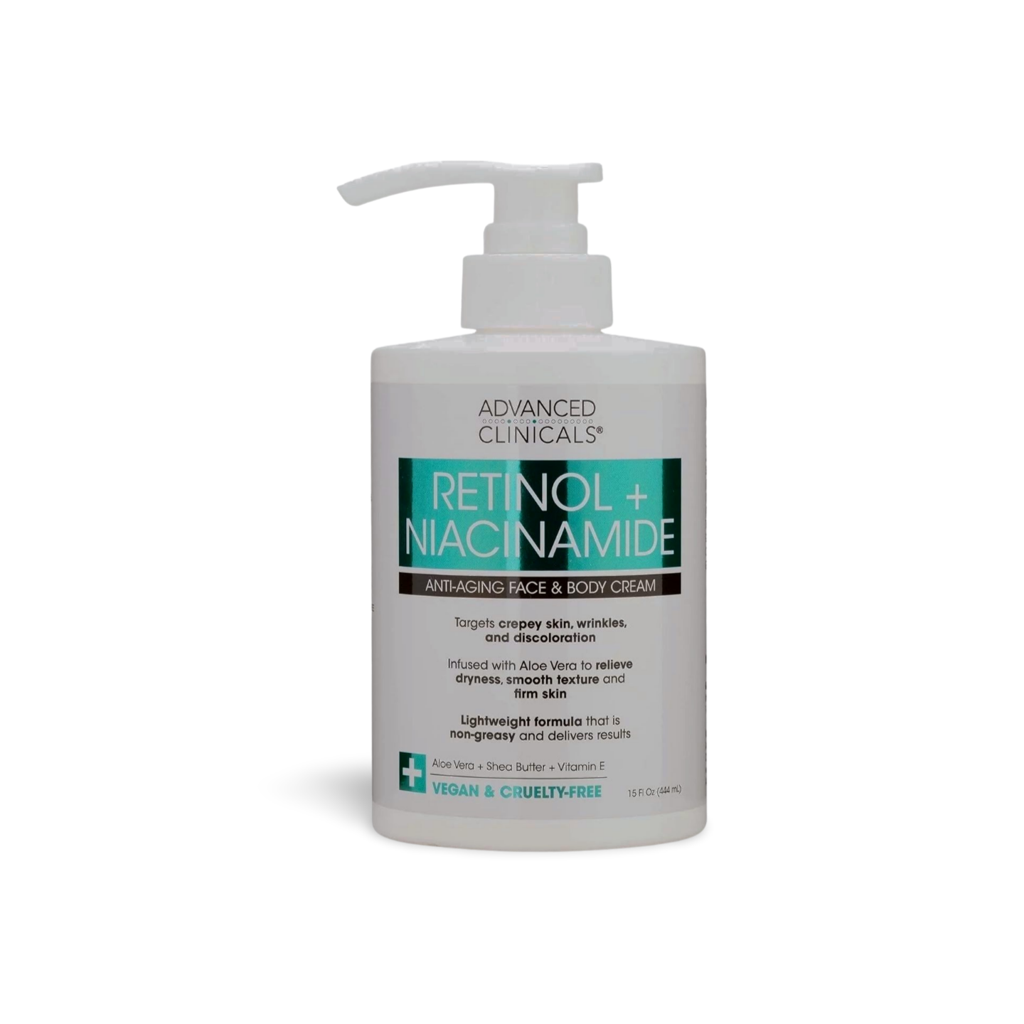 ADVANCED CLINICALS RETINOL + NIACINAMIDE - 444ml