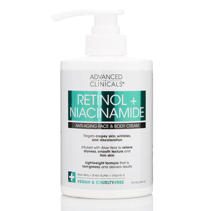 ADVANCED CLINICAL RETINOL+NIACINAMIDE Anti-Aging - 444ml