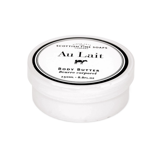 Au Lait - Scottish Fine Soaps  BODY BUTTER / Beurre Corporel - 250mL