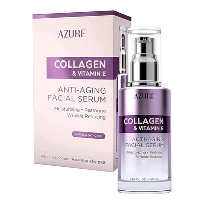 AZURE - COLLAGEN & VITAMIN E ANTI-AGING FACIAL SERUM - 50ml