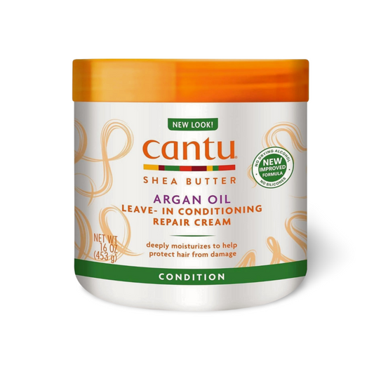 Cantu - Argan Oil LEAVE-IN CONDITIONING repair cream - 453g