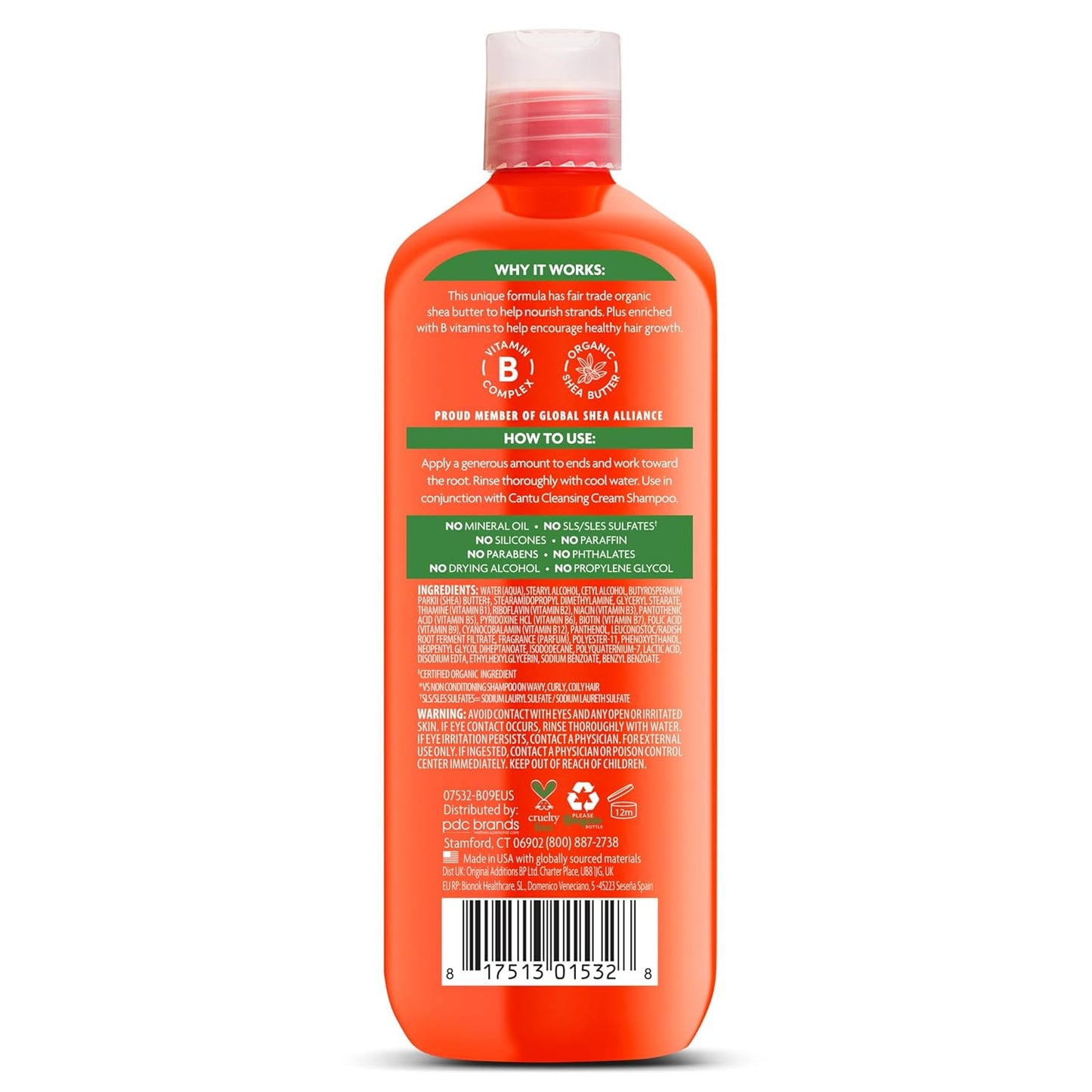 Cantu - Shea Butter - SULFATE-FREE HYDRATING CREAM CONDITIONER - 400ml