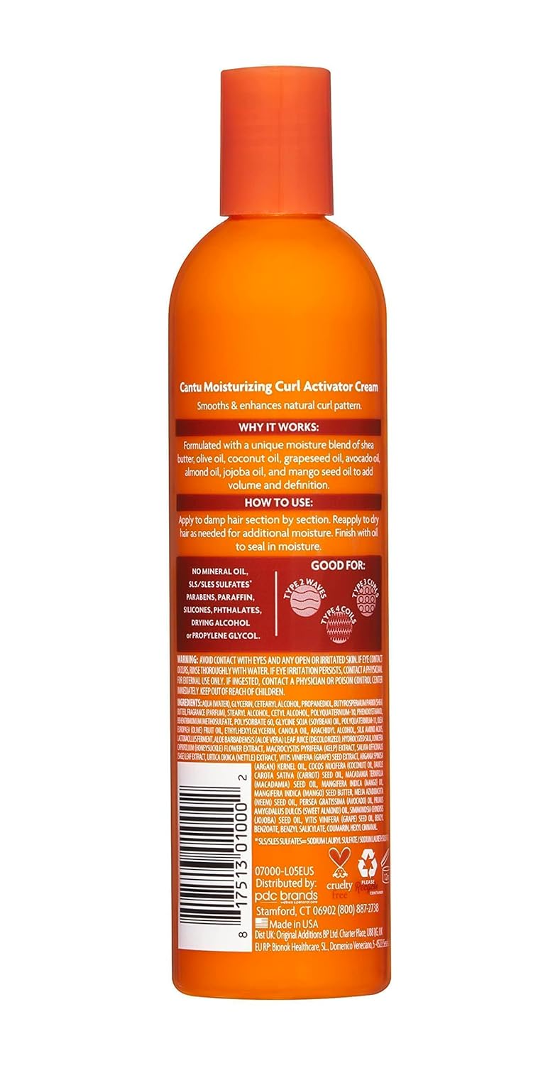 Cantu - MOISTURIZING CURL ACTIVATOR CREAM STYLE - 355mL