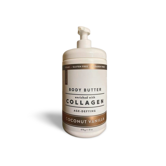 BODY BUTTER enriched with COLLAGEN AGE-DEFYING -COCONUT VANILLA