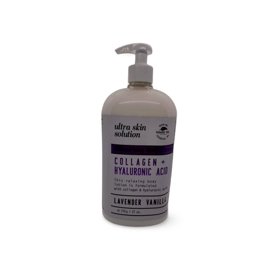 ultra skin solution - COLLAGEN + HYALURONIC ACID Lavender Vanilla - 770g