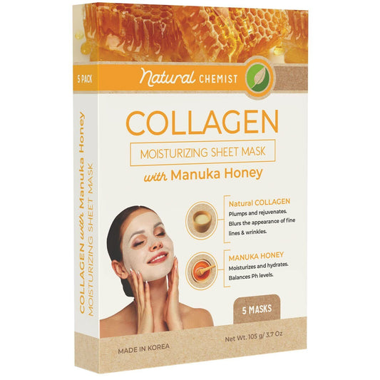 Natural CHEMIST - COLLAGEN MOISTURIZING SHEET MASK - 105g
