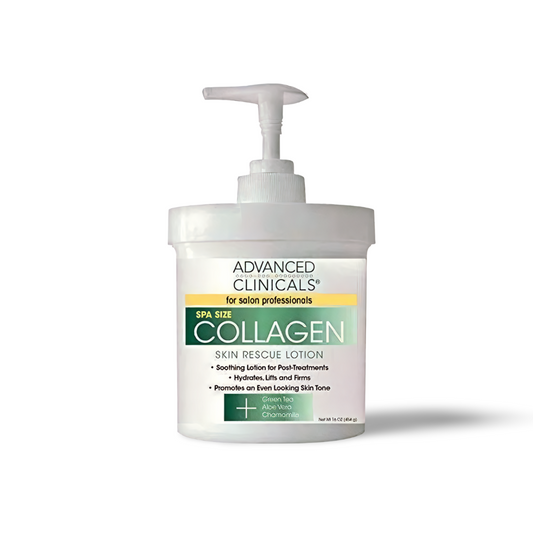 ADVANCED CLINICALS COLLAGEN SKIN RESCUE LOTION - 454g