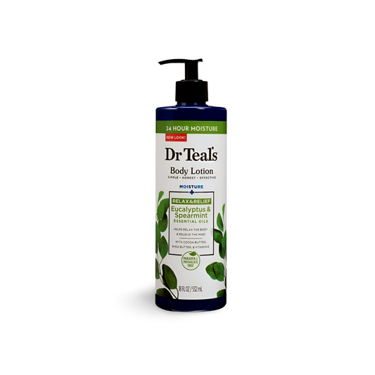 Dr Teal's Body Lotion RELAX & RELIEF (Eucalyptus & Spearmint ) - 532ml