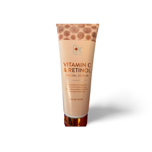 Dr. Wellness - VITAMIN C & RETINOL FACIAL SCRUB - 237ml