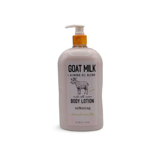 GOAT MILK + ALMOND OIL BLEND BODY LOTION softening - 765g