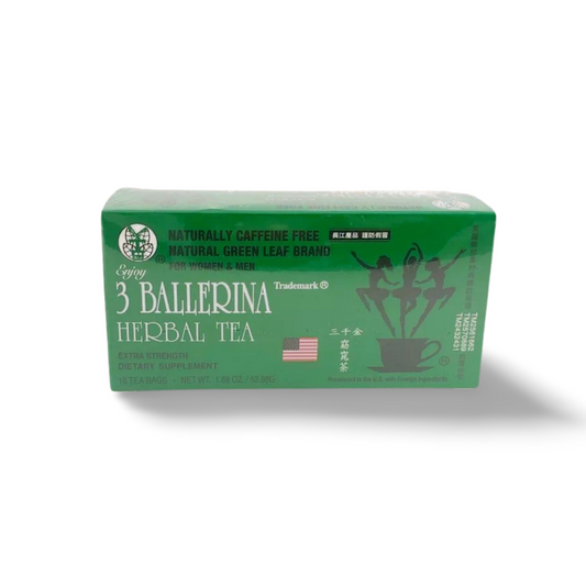 3 BALLERINA HERBAL TEA - 30 TEA BAGS