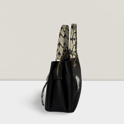 Aldo Qydia Black Women Tote Satchel - Sac a Main