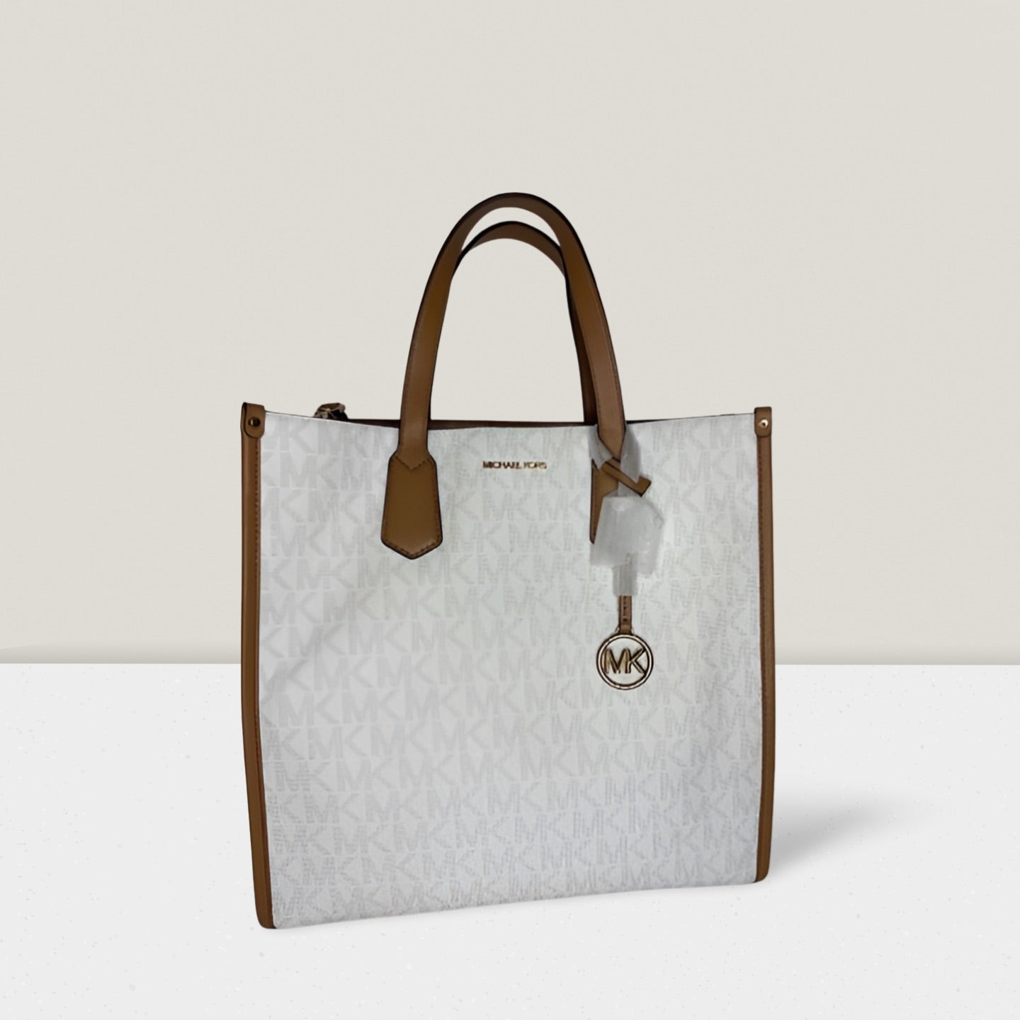 Michael Kors Logo Tote Bag Brun - Sac a Main