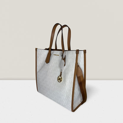 Michael Kors Logo Tote Bag Brun - Sac a Main