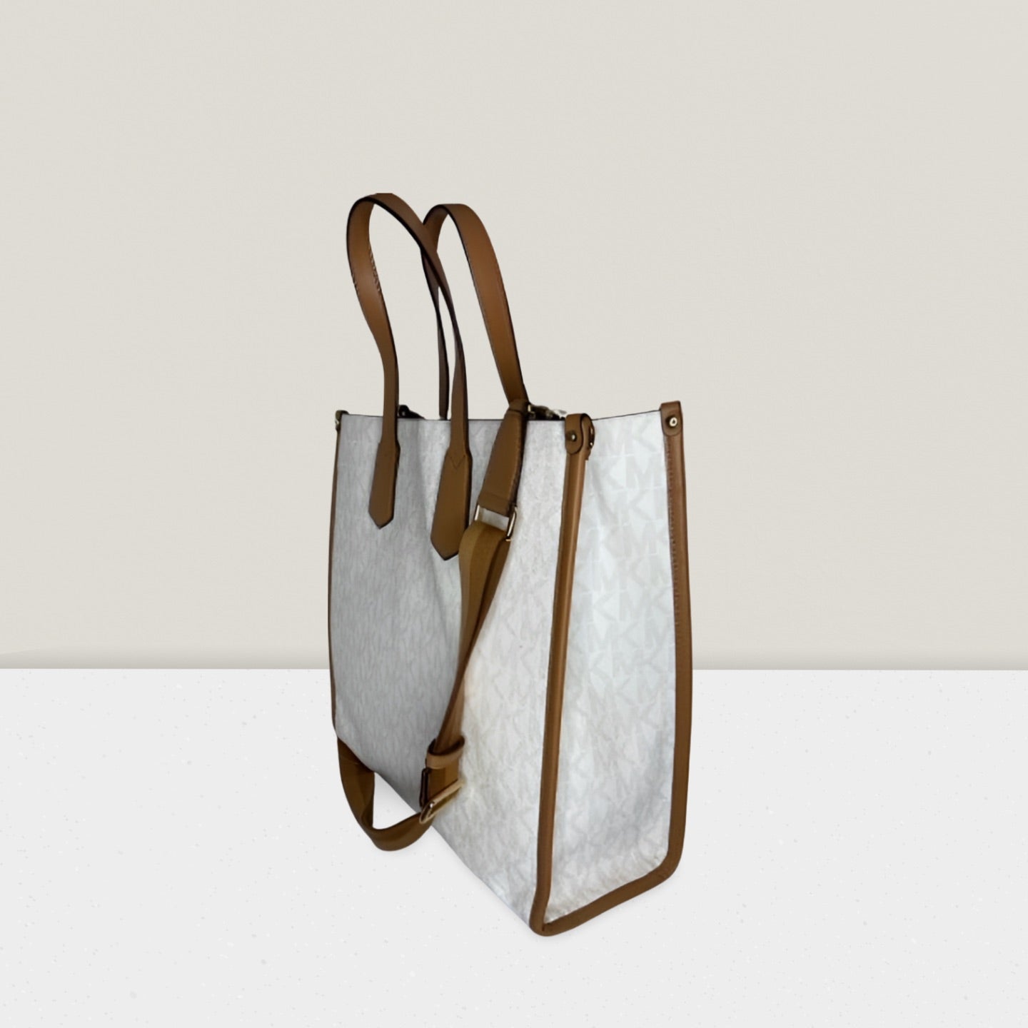 Michael Kors Logo Tote Bag Brun - Sac a Main