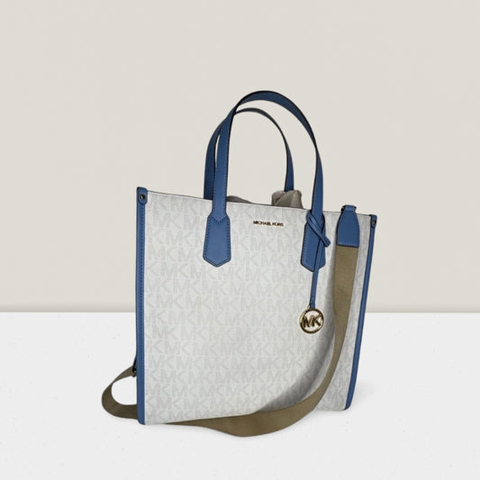 Michael Kors Logo Tote Bag Bleu - Sac a Main