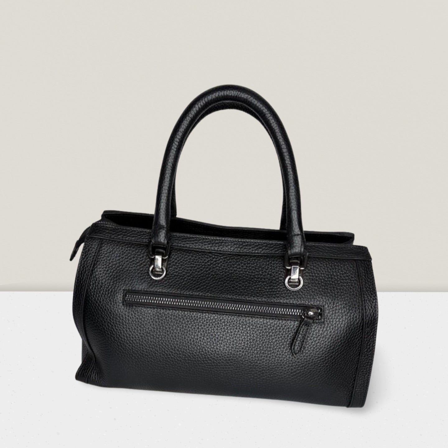 Grande Noir - Sac a main en Cuir