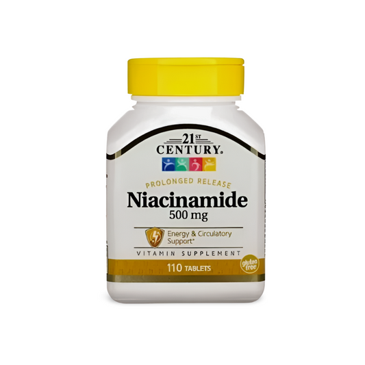 21 CENTURY - NIACINAMIDE 500mg 110 tablets