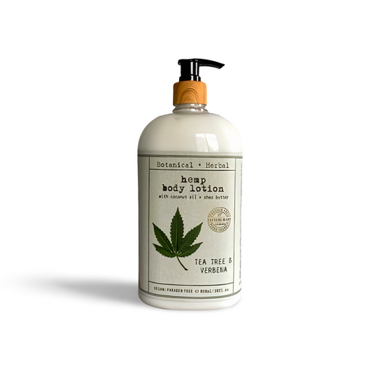 Hemp Body Lotion - TEA TREE & VERBENA