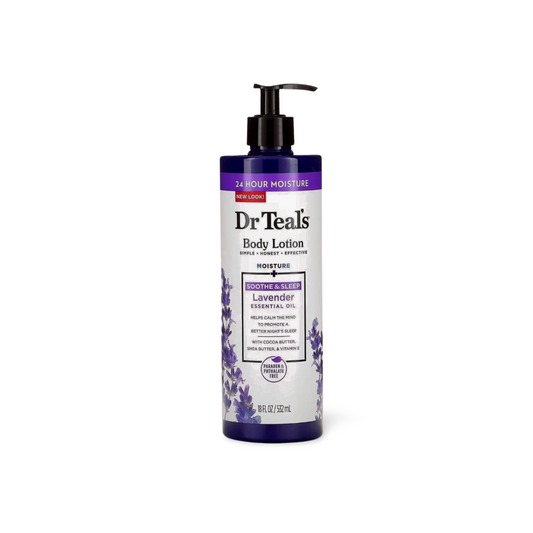 Dr Teal's Body Lotion + Moisture SOOTHE & SLEEP (Lavender) - 532mL