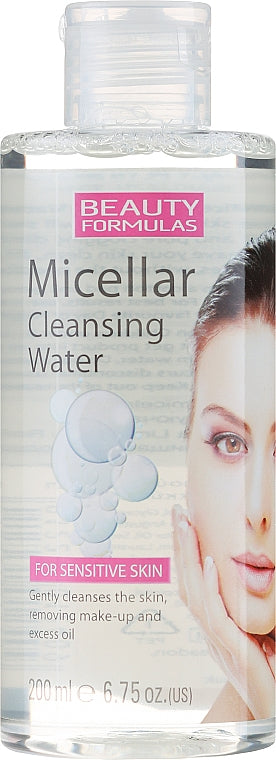 BEAUTY FORMULAS - Cleansing Water FOR SENSITIVE SKIN - 200ml