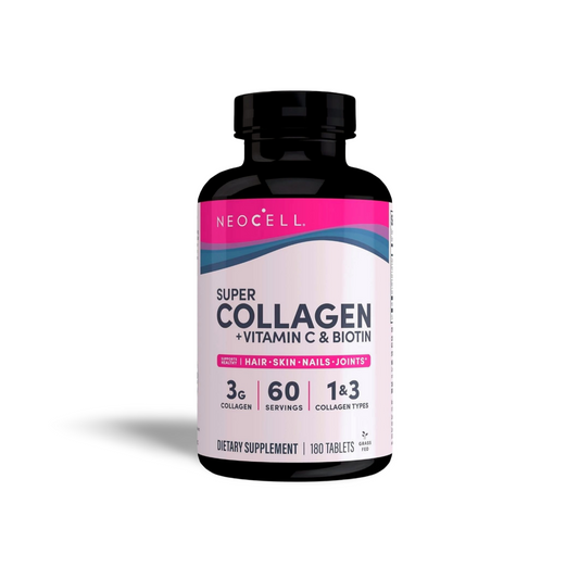 NEOCELL SUPER COLLAGEN + VITAMIN C BIOTIN - 180 Tablets