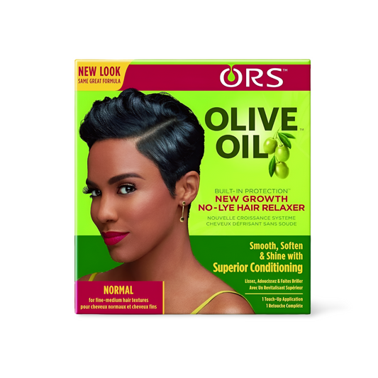 ORS OLIVE OIL - NEW GROWTH NO-LYE HAIR RELAXER  NORMAL