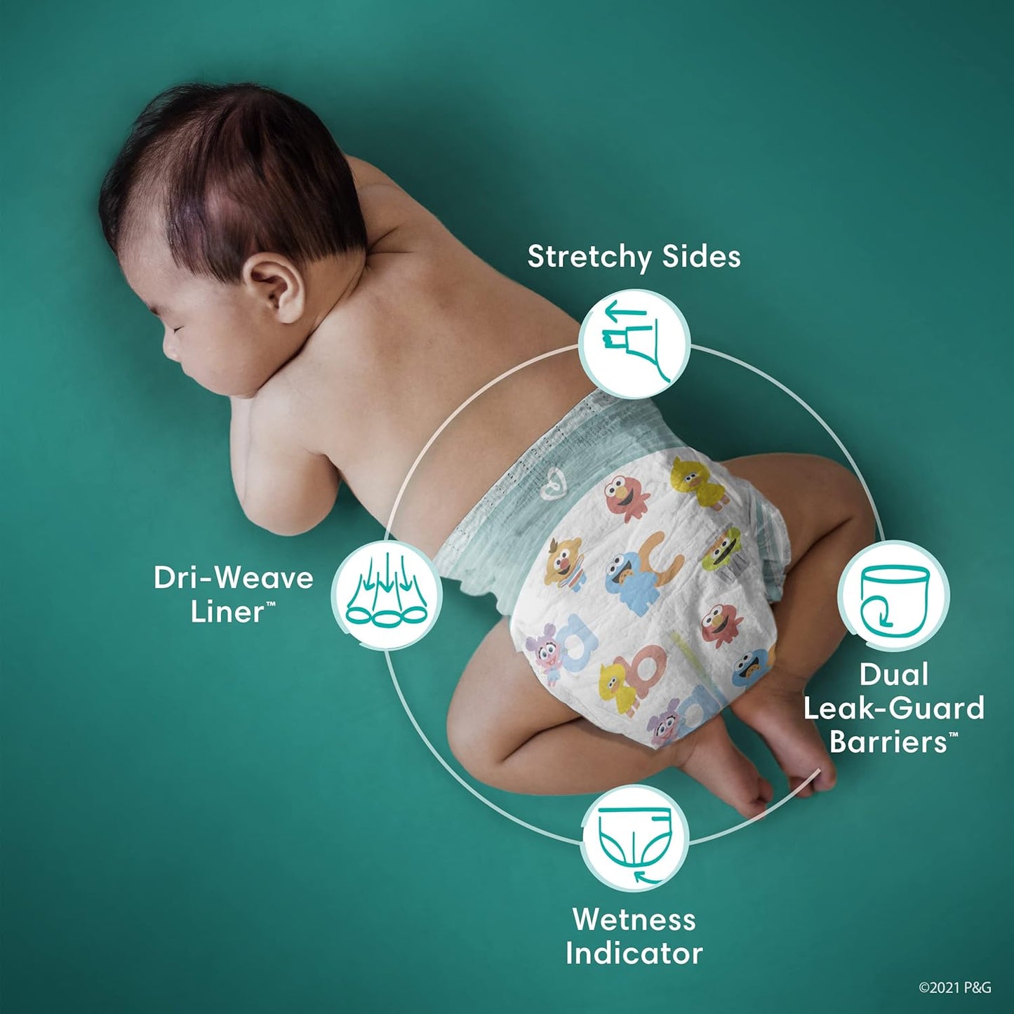 Pampers baby-dry night pants 15k 32 pants - couche pour bebe