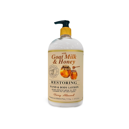 Goat Milk & Honey RESTORING HAND & BODY LOTION - 765g