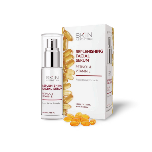 SKIN - REPLENISHING FACIAL SERUM RETINOL & VITAMI E - 50ml