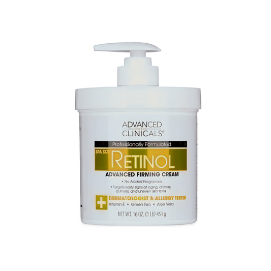 ADVANCED CLINICALS (SPA SIZE) RETINOL - 454g