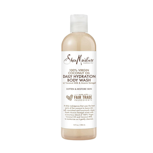 Shea Moisture - 100% VIRGIN COCONUT OIL DAILY HYDRATION BODY WASH - 384mL