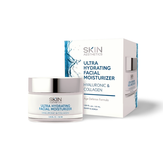 Skin Aesthetics - Ultra Hydrating  FACIAL MOISTURIZER HYALURONIC & COLLAGEN  50mL