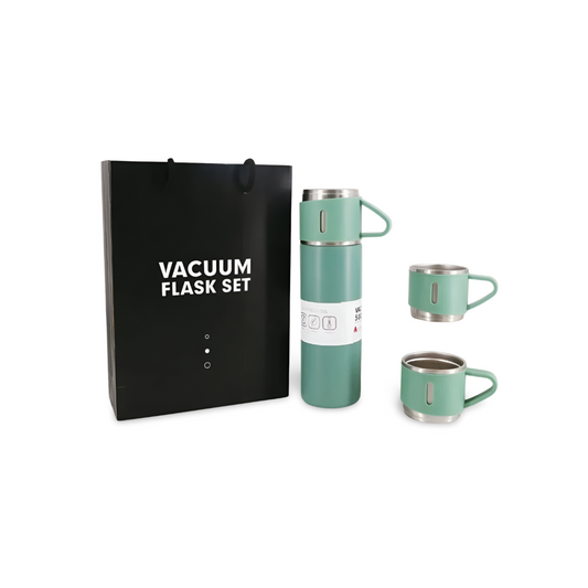 VACUUM FLASK SET - GOURDE A 3 GOBELETS