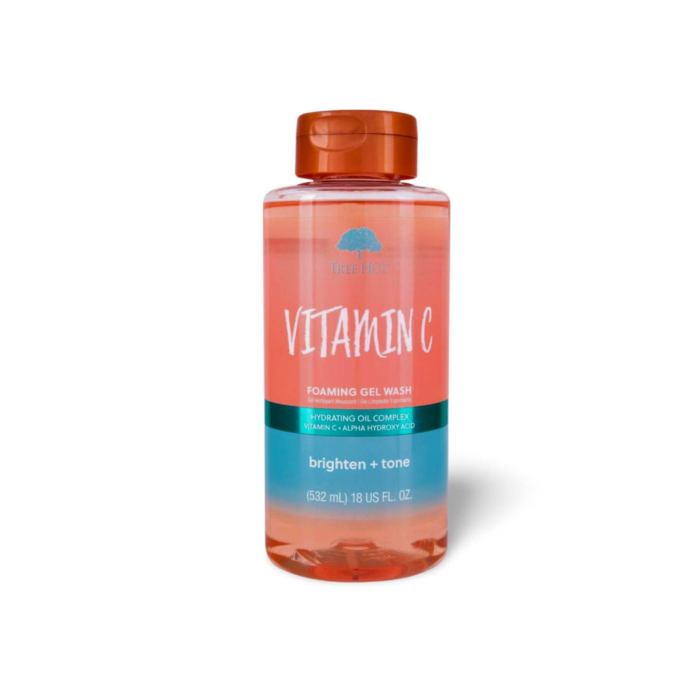TREE HUT - VITAMIN C FOAMING GEL WASH brighten+tone - 532ml