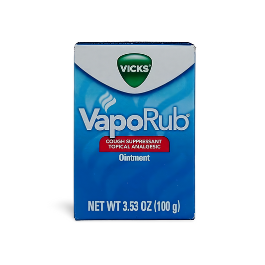 VICKS VapoRub TOPICAL Cough Suppressant Ointment - 100g